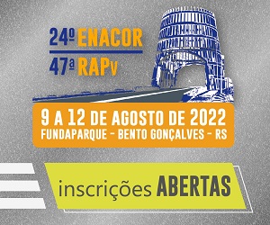 Banner que dá acesso ao site com informações e inscrições para o 24º ENACOR E 47ª RAPv