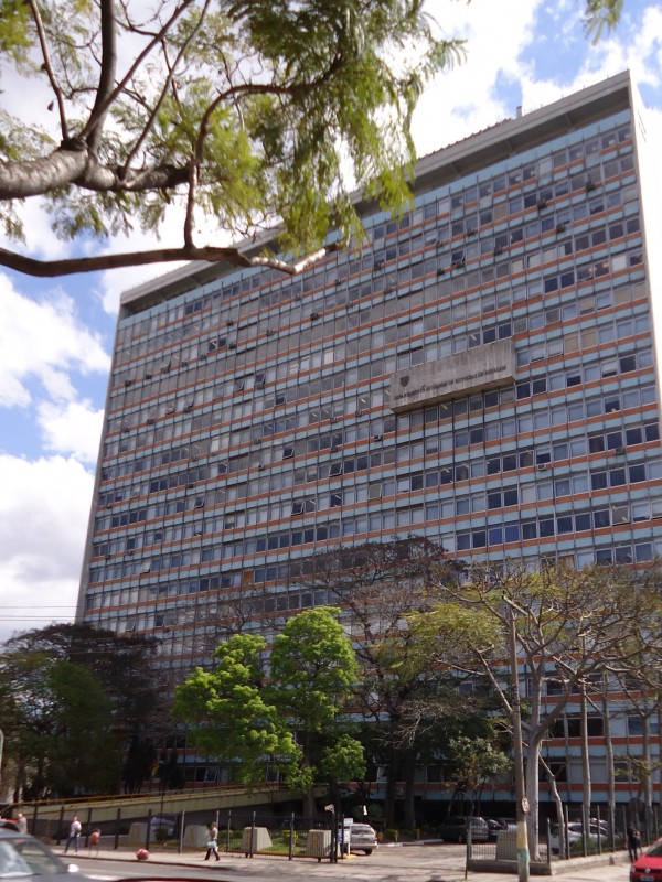 Fachada do Edificio-sede do Daer