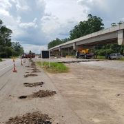  A construção do viaduto integra o projeto de duplicação da ERS-118