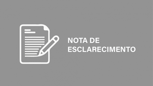 Nota de esclarecimento