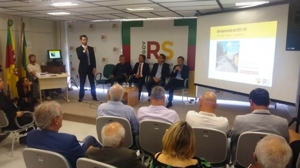 Diretor-geral do DAER, Luciano Faustino, apresenta principais obras para 2020