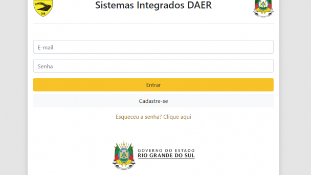 Nova Plataforma de Sistemas Integrados Daer
