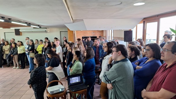 Servidores e estagiários participaram da celebração dos 86 anos da autarquia