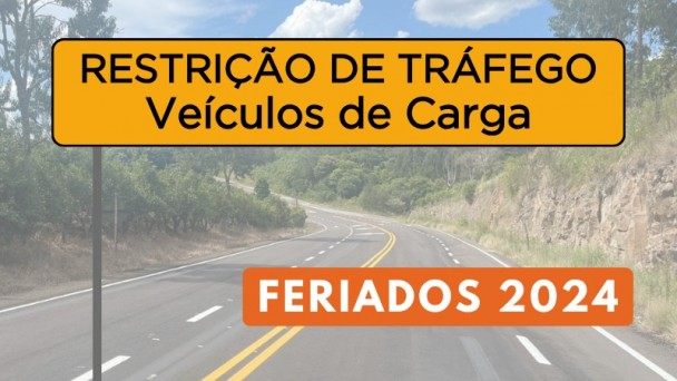 O objetivo é preservar a segurança dos usuários nas estradas