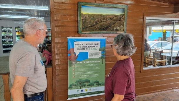 Material também foi instalado no Restaurante Mirador em Itati 