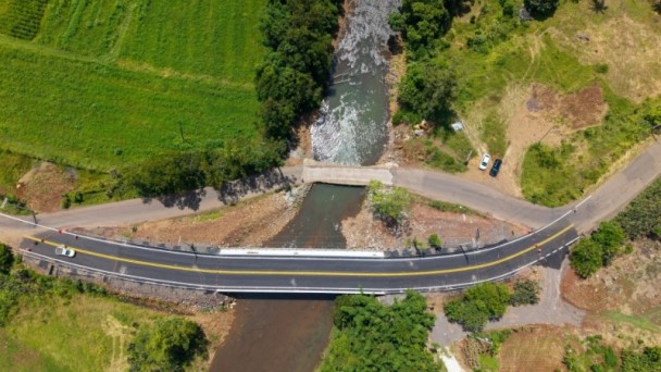 Nova travessia tem duas pistas e 40,35 metros de extensão